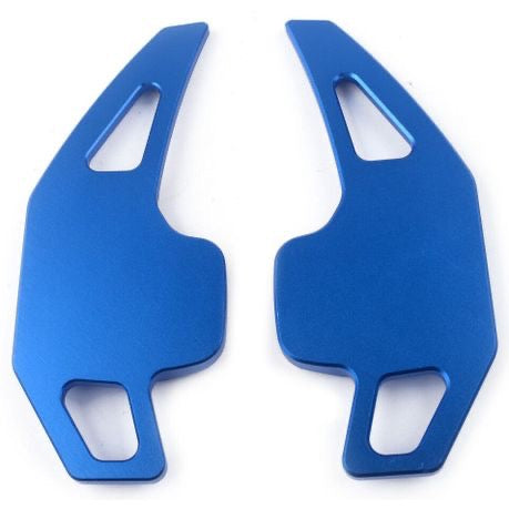 Premium Alloy Paddle Shifter Extensions - Blue Compatible with BMW