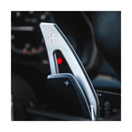 BMW Paddle Shift Extensions (F-Series Models) – Silver Aluminum Performance Upgrade