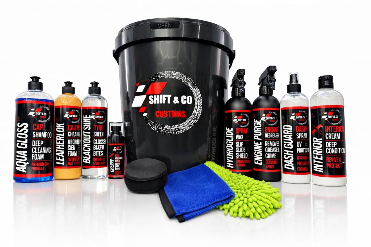 Car Detailing Bucket Kit